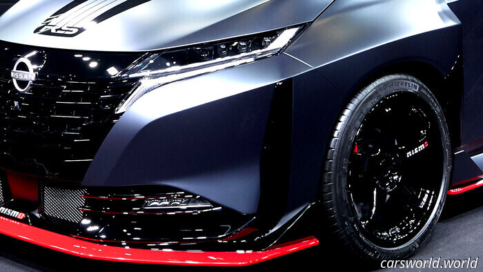 Nissan ha trasformato una hatchback ibrida in un'arma a carrozzeria larga, e potrebbe metterla in produzione | Carscoops